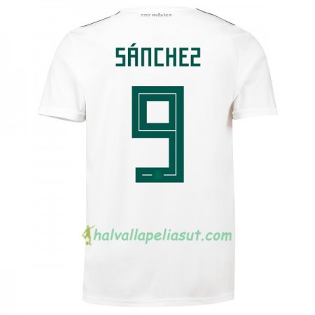 Jalkapallo Pelipaidat Meksiko Sanchez 9 World Cup 2018 Vieraspaita